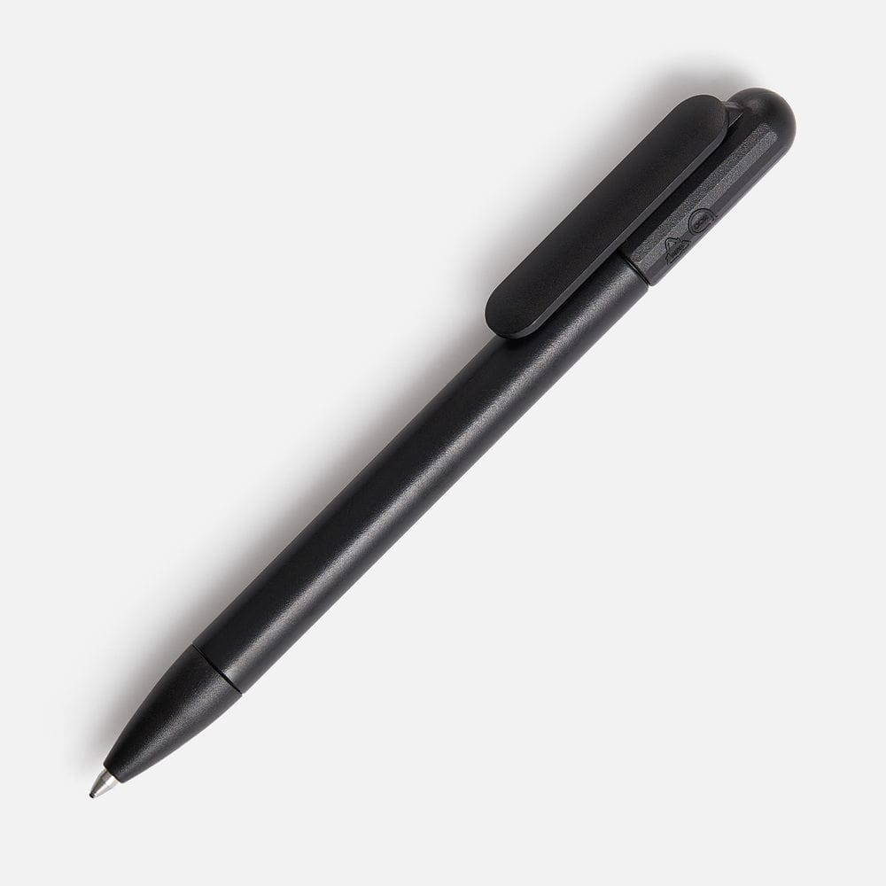 Ручка шариковая Prodir DS6S TMM, черная с логотипом