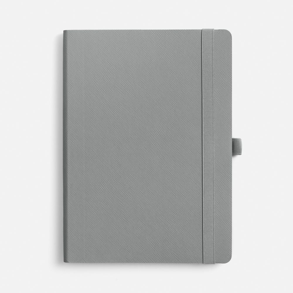 Ежедневники с логотипом с печатью логотипа. Ежедневник Peel Flex, недатированный по цене 939 ₽ руб. (артикул 26687.10) Ежедневник Peel Flex, недатированный, серый