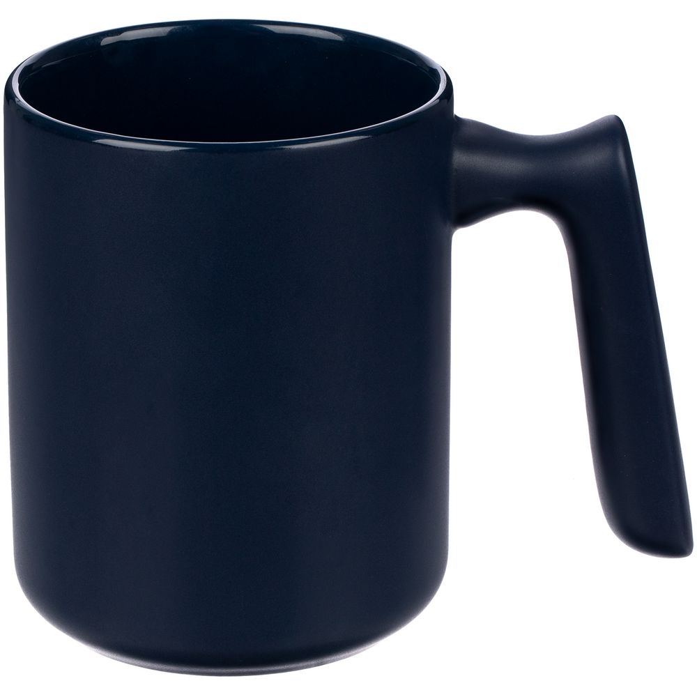 Кружка Visari, темно-синяя с логотипом