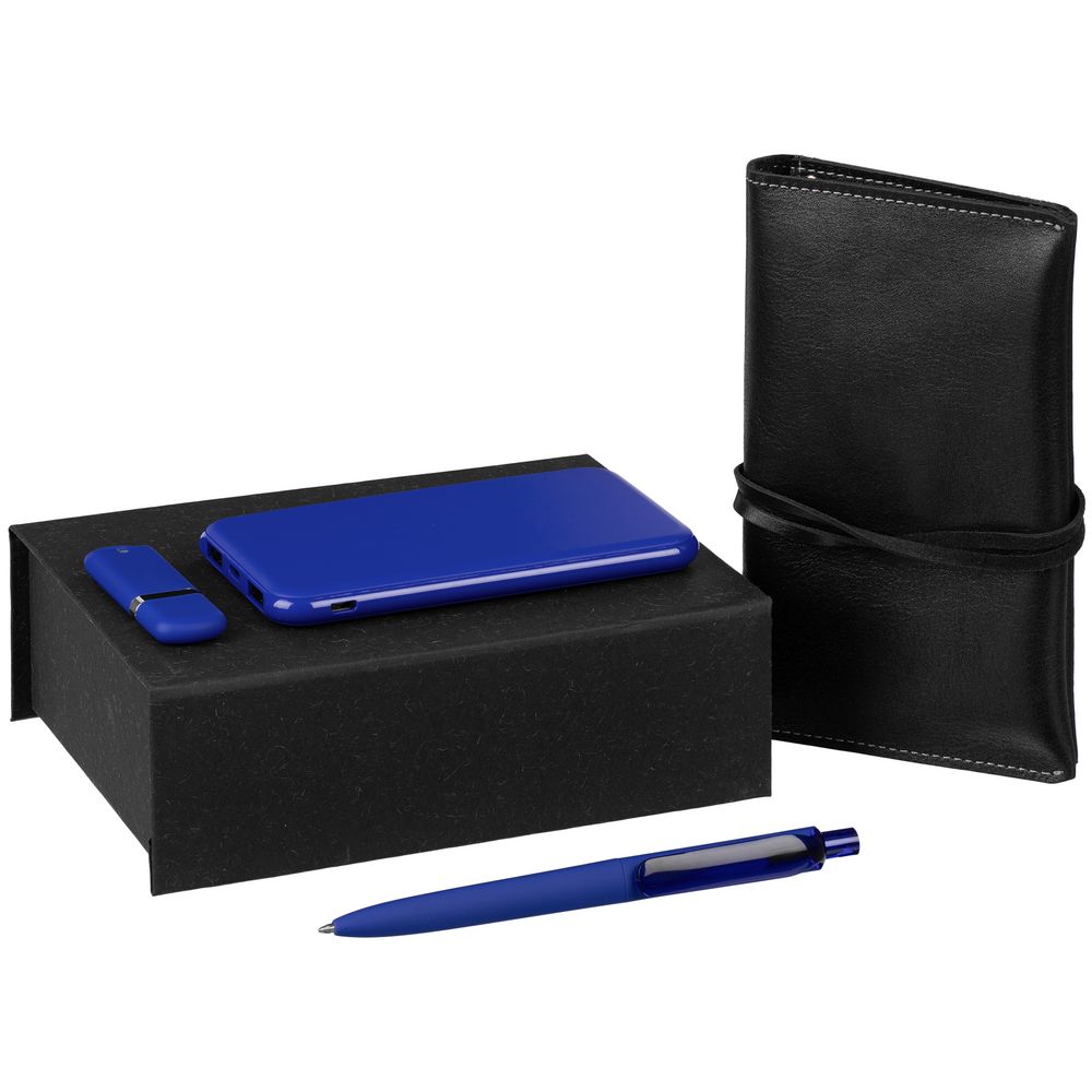 Набор Classy, ver.2, синий, 16 Гб с логотипом