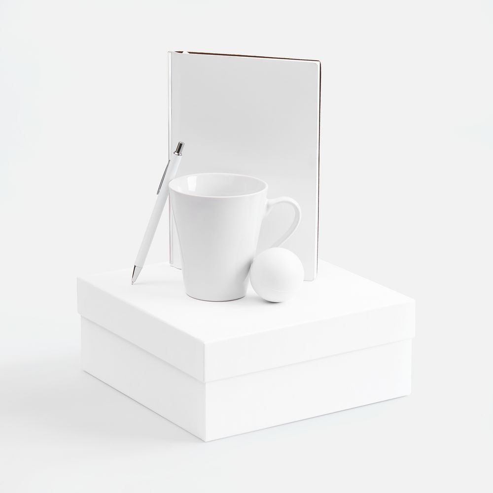 Набор Kroom, белый с логотипом