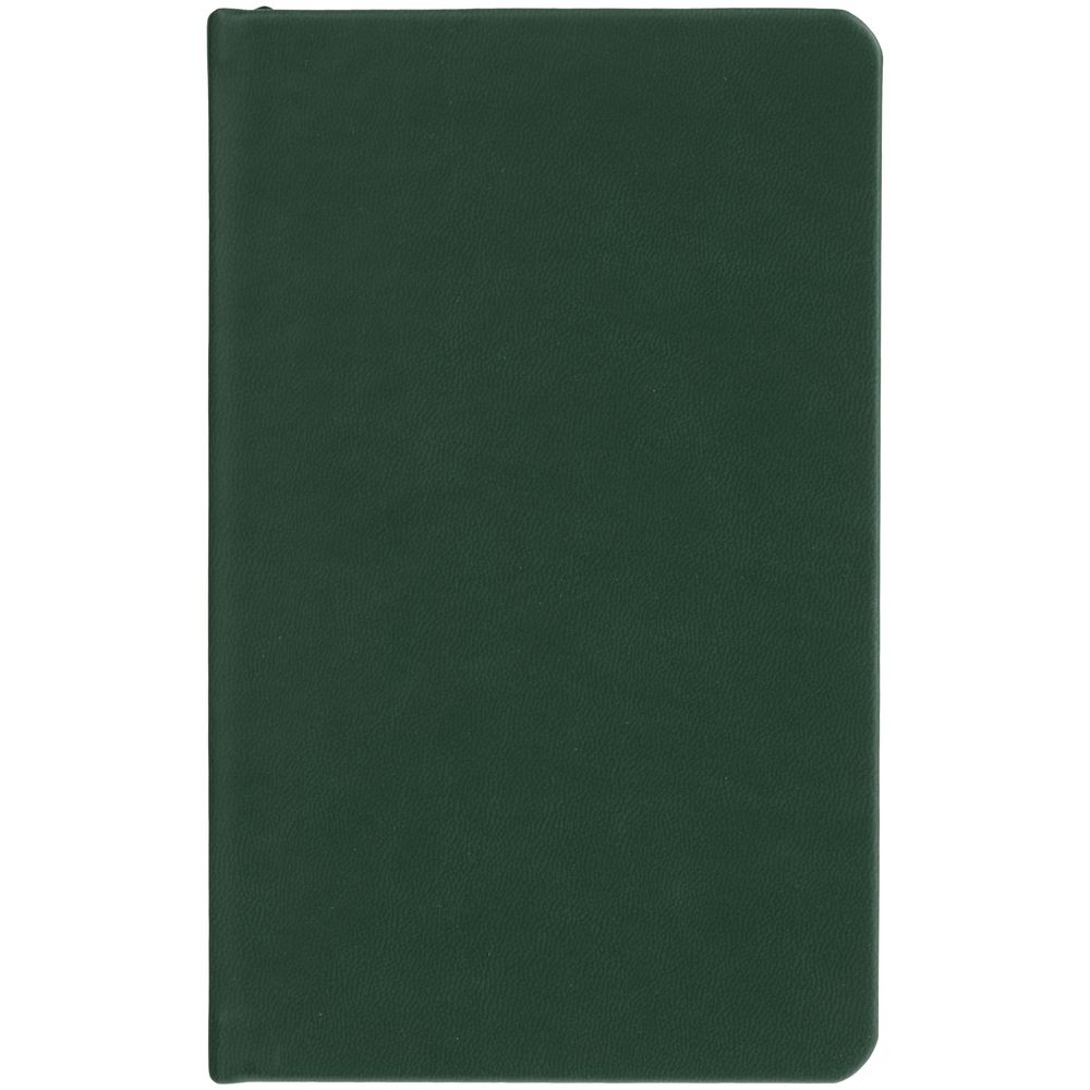 Блокнот Cluster Mini в клетку, зеленый с логотипом