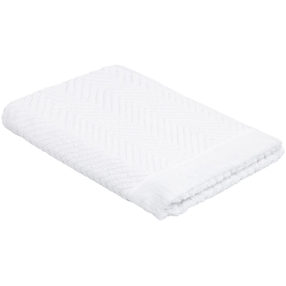 Полотенце Morena, среднее, белое с логотипом