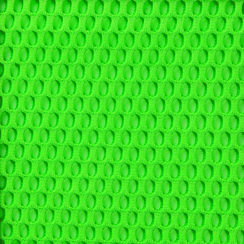 Заготовка из крупной сетки Rete, M, зеленый неон с логотипом