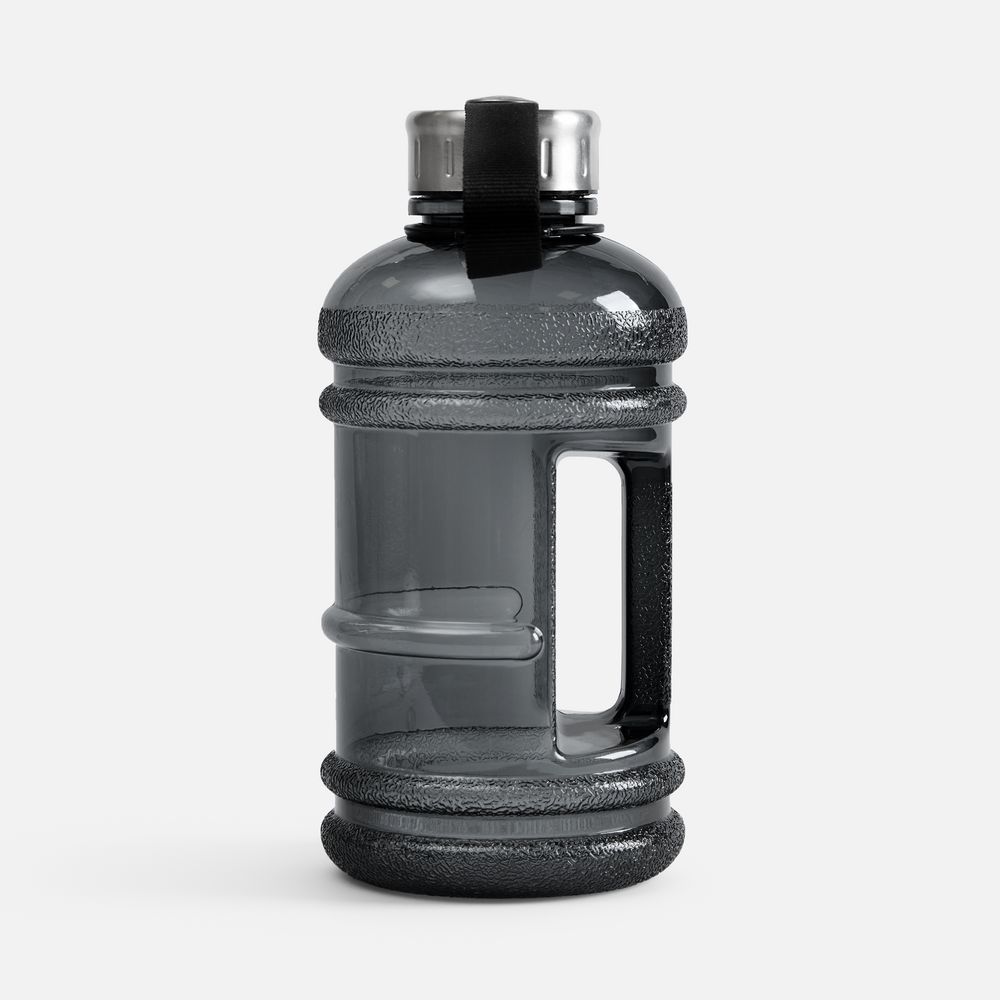 Спортивная бутылка Practice, черная с логотипом