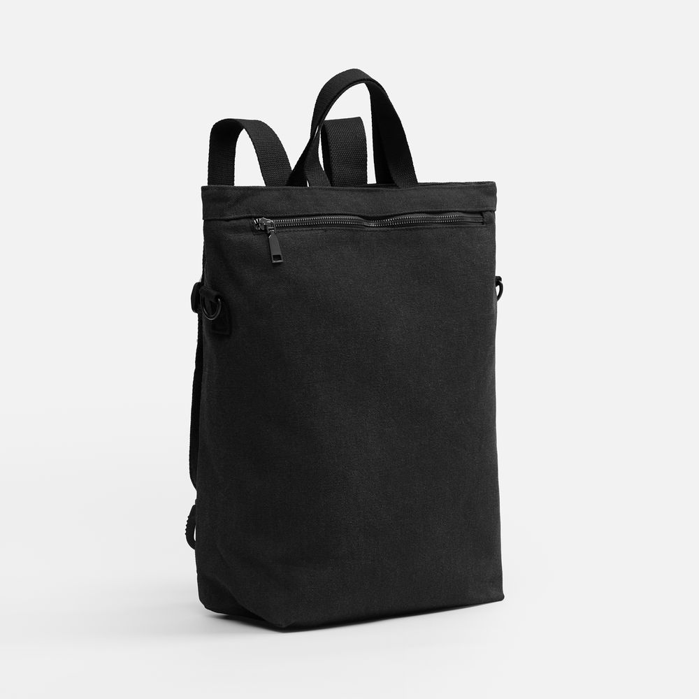 Рюкзак-шопер Casual ver.2, черный с логотипом