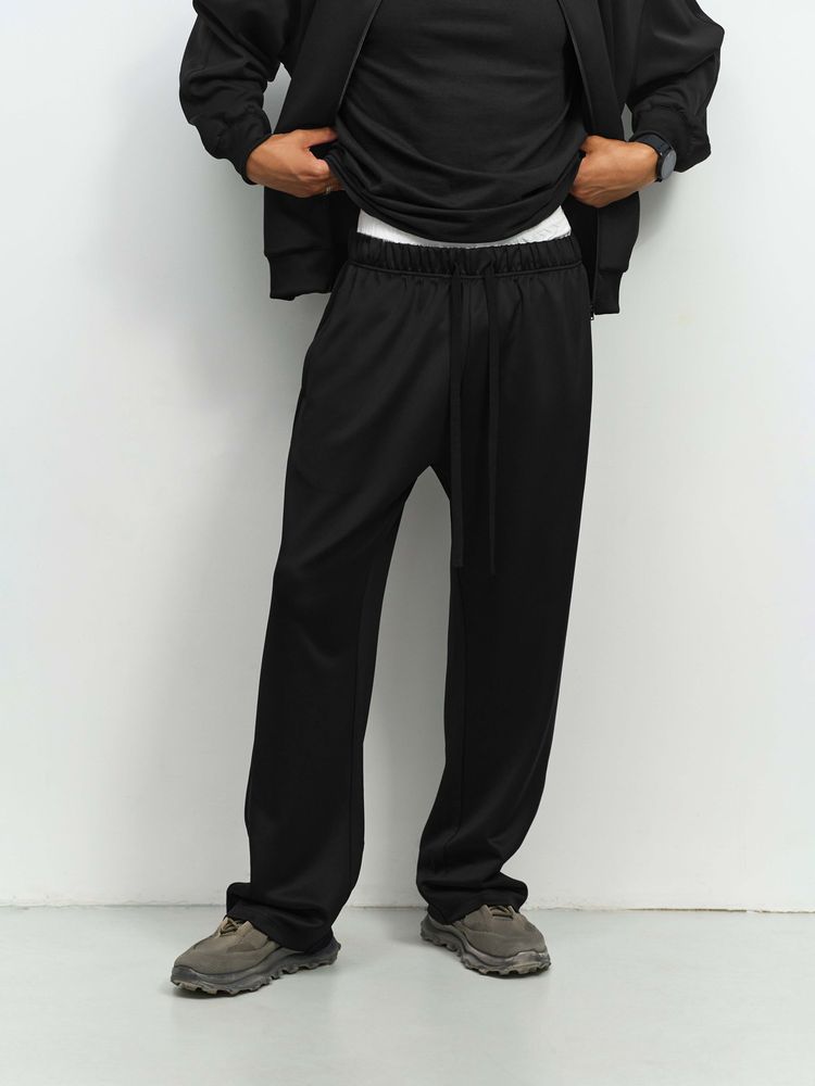 Джоггеры унисекс Arto, черные с логотипом