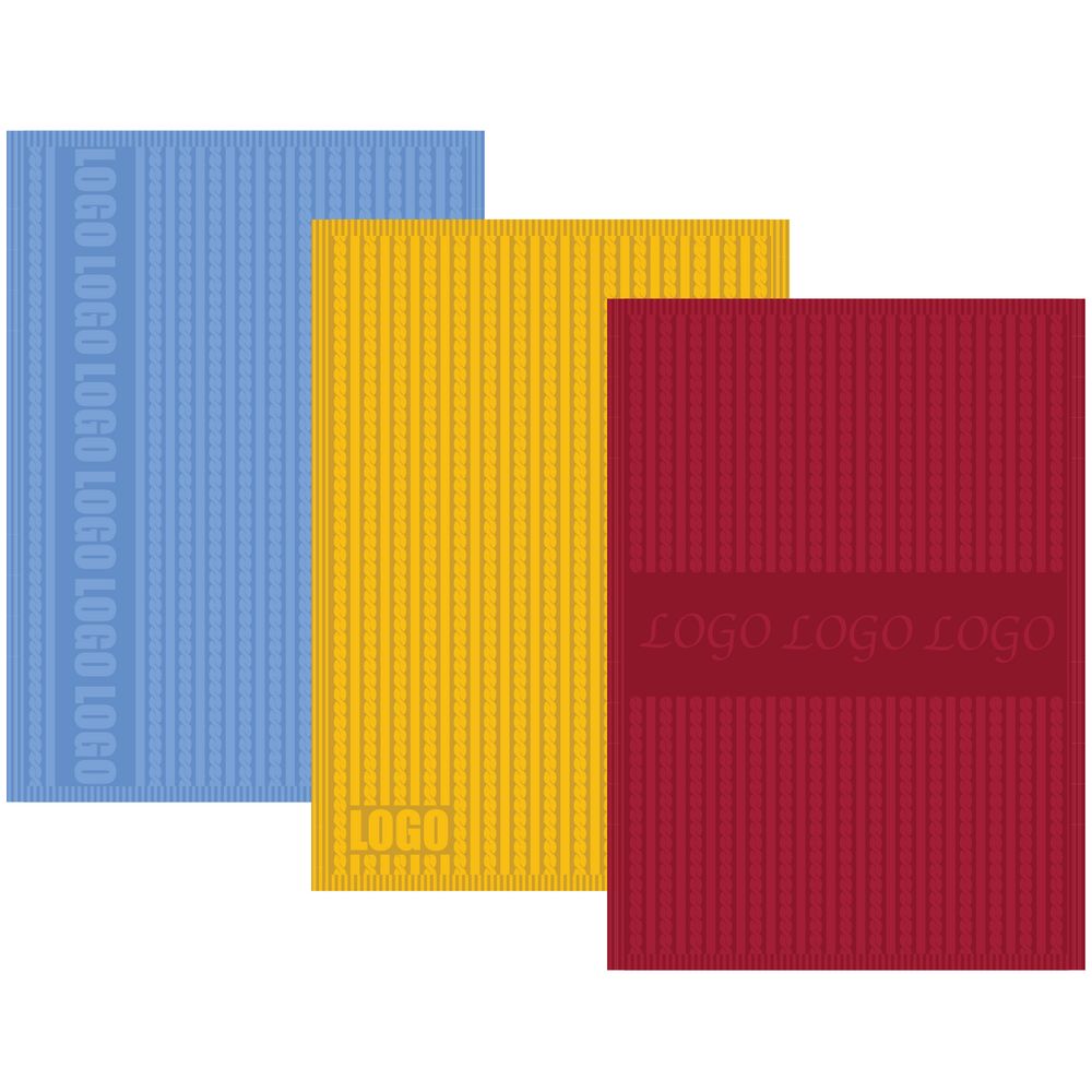 Плед на заказ Heat Trick Plus, М, полушерсть с логотипом