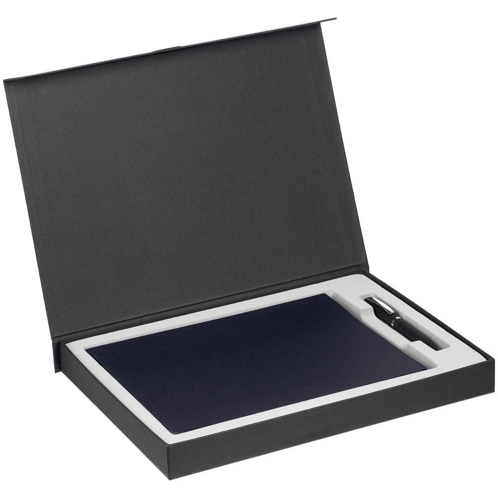 Набор Flat Maxi, черный с логотипом