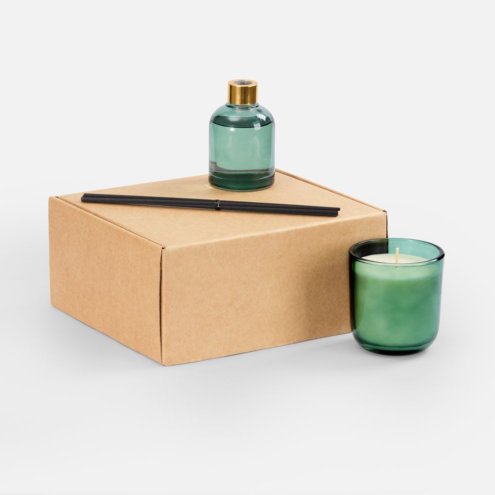 Набор Vitral, дубовый мох и пачули, зеленый с логотипом