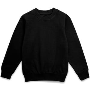Свитшот детский Toima Kids 2.0, черный с логотипом