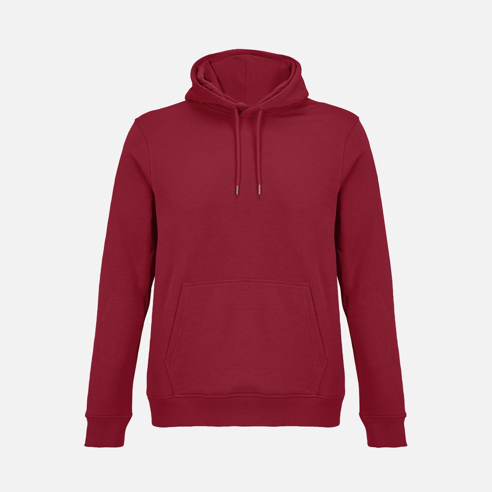 Худи унисекс Constellation, красное (бургунди) с логотипом