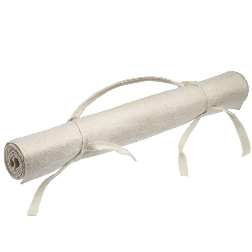 Лежак банный Easy Dreaming, белый с логотипом