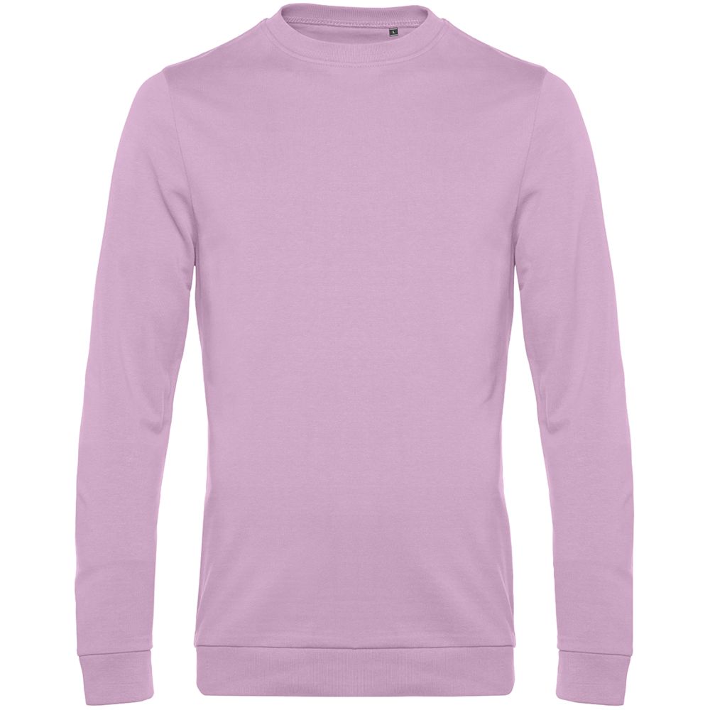 Свитшот унисекс Set In, сиреневый с логотипом