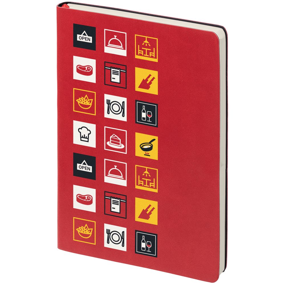 Ежедневник Industry, кафе и рестораны с логотипом