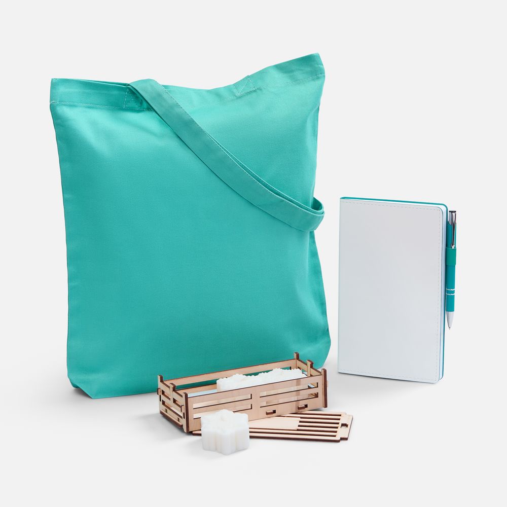 Набор Colorifica, бирюзовый с логотипом