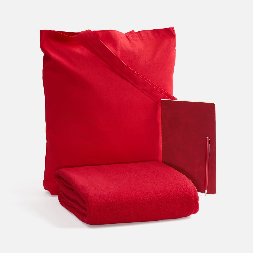 Набор Luba Warm, красный с логотипом