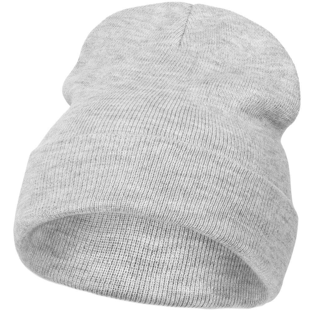 Шапка Urban Flow, светло-серый меланж с логотипом