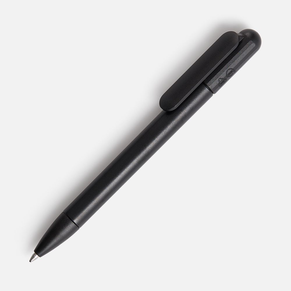 Ручка шариковая Prodir DS6S TMM, черная с логотипом