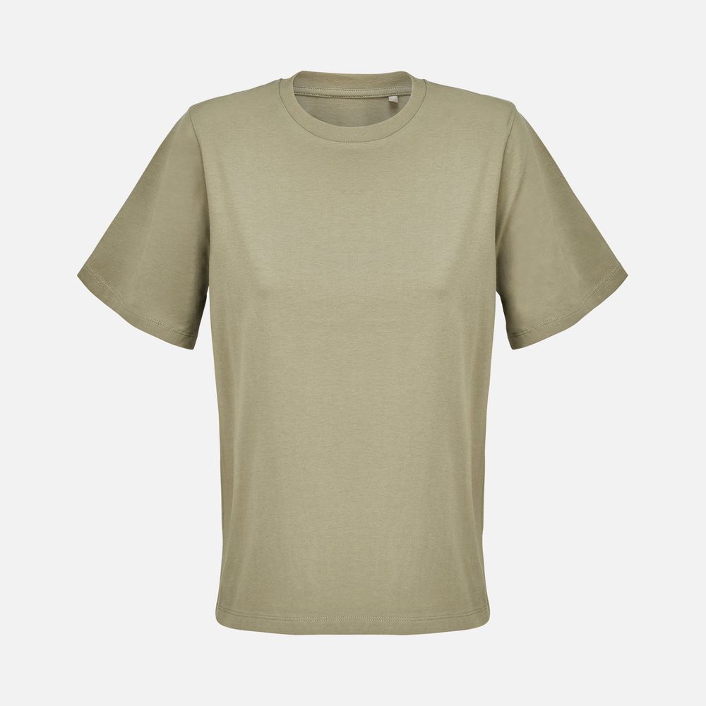 Футболка женская Legend Women, хаки с логотипом