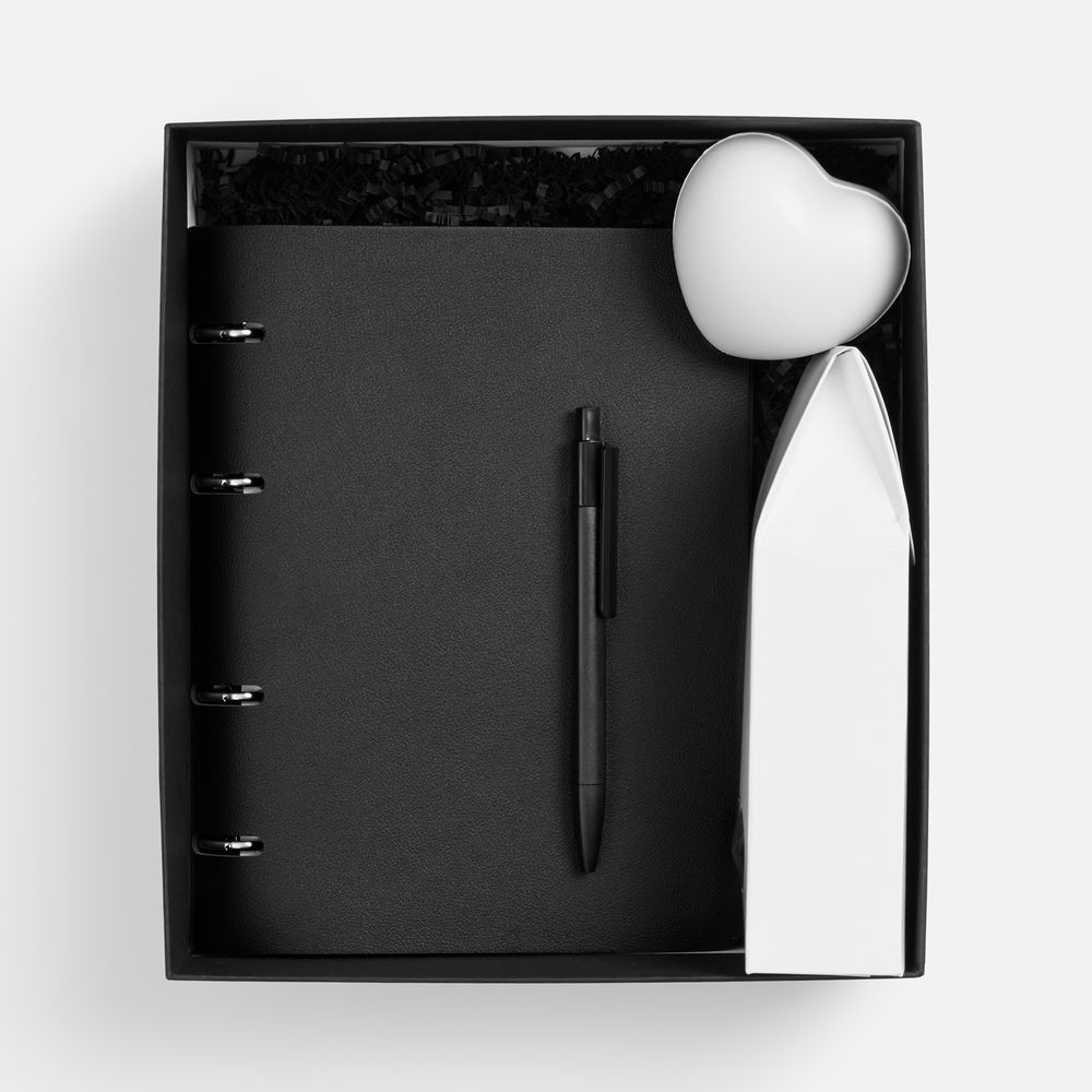 Набор Ringo Heart, черный с логотипом