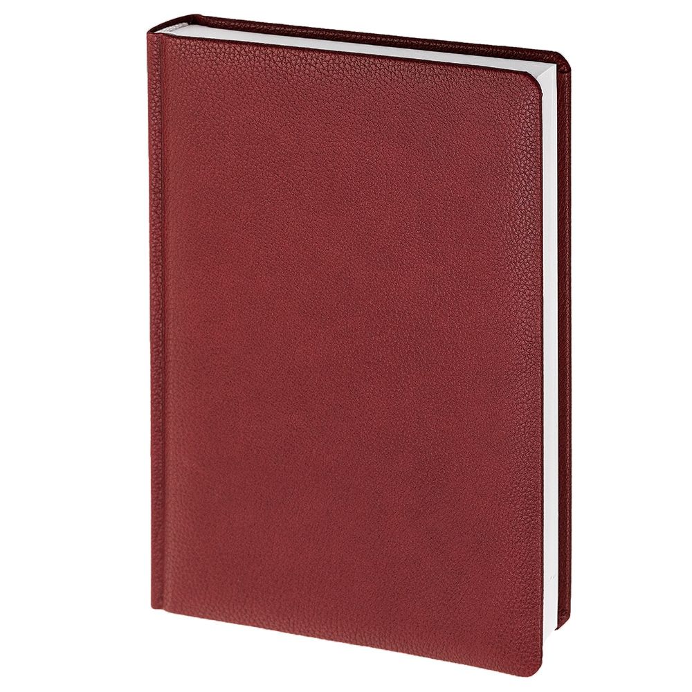 Ежедневник Sagrin, недатированный, красный с логотипом