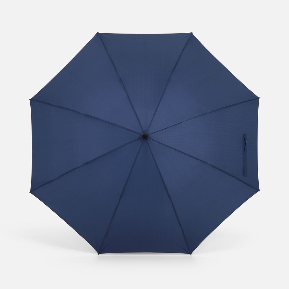 Зонты трости с логотипом с печатью логотипа. Зонт-трость Rainzee по цене 1 833 ₽ руб. (артикул 18783.40) Зонт-трость Rainzee, темно-синий