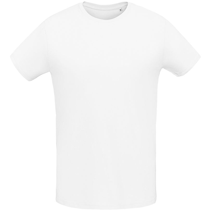 Футболка мужская Martin Men, белая с логотипом
