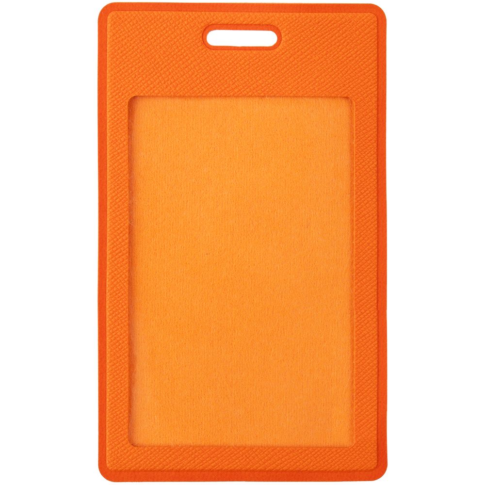 Чехол для пропуска Hit, оранжевый с логотипом