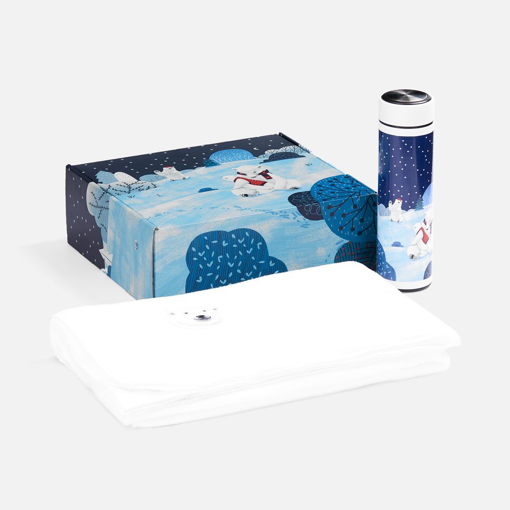 Набор «Мишкин очаг» с логотипом