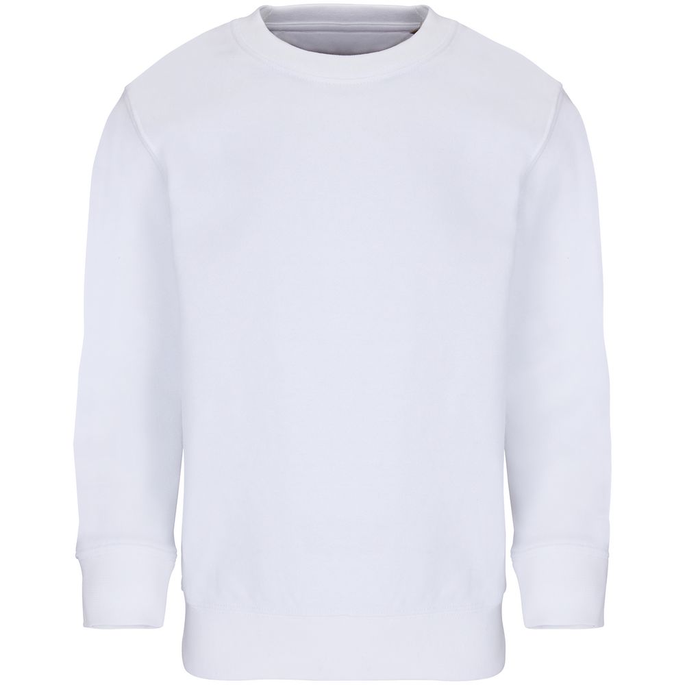 Свитшот детский Columbia Kids, белый с логотипом