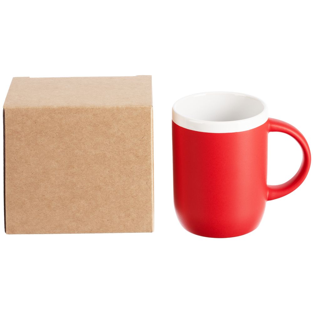 Коробка для кружки Borde, крафт с логотипом