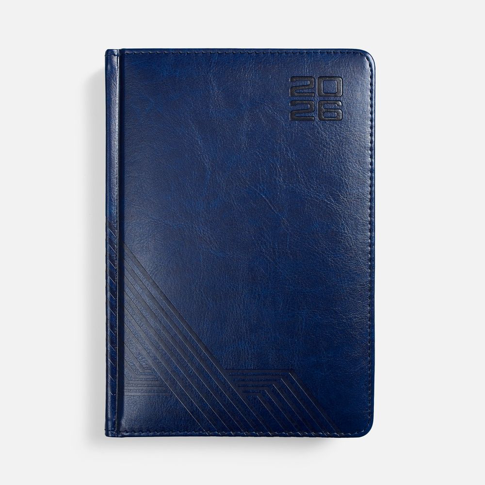 Ежедневник Faro, датированный, синий с логотипом