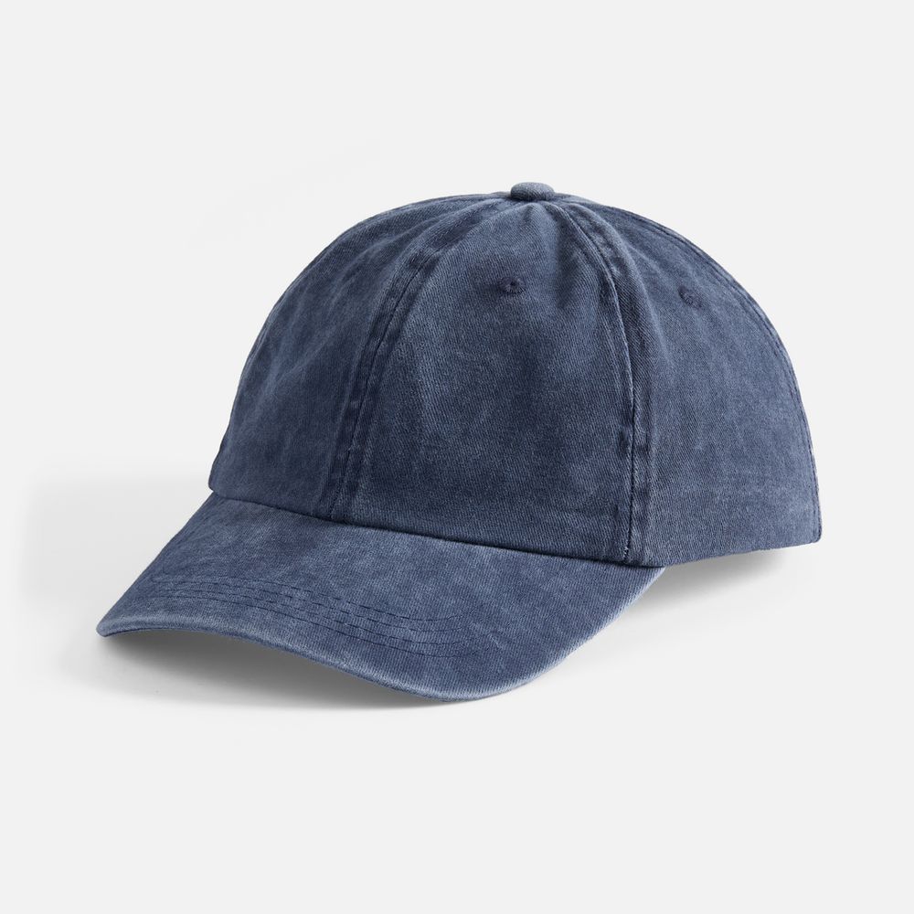 Бейсболка Berwi, темно-синяя с логотипом