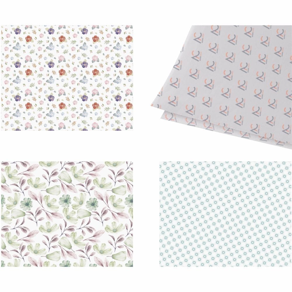 Бумага Tissue Print с печатью на заказ с логотипом