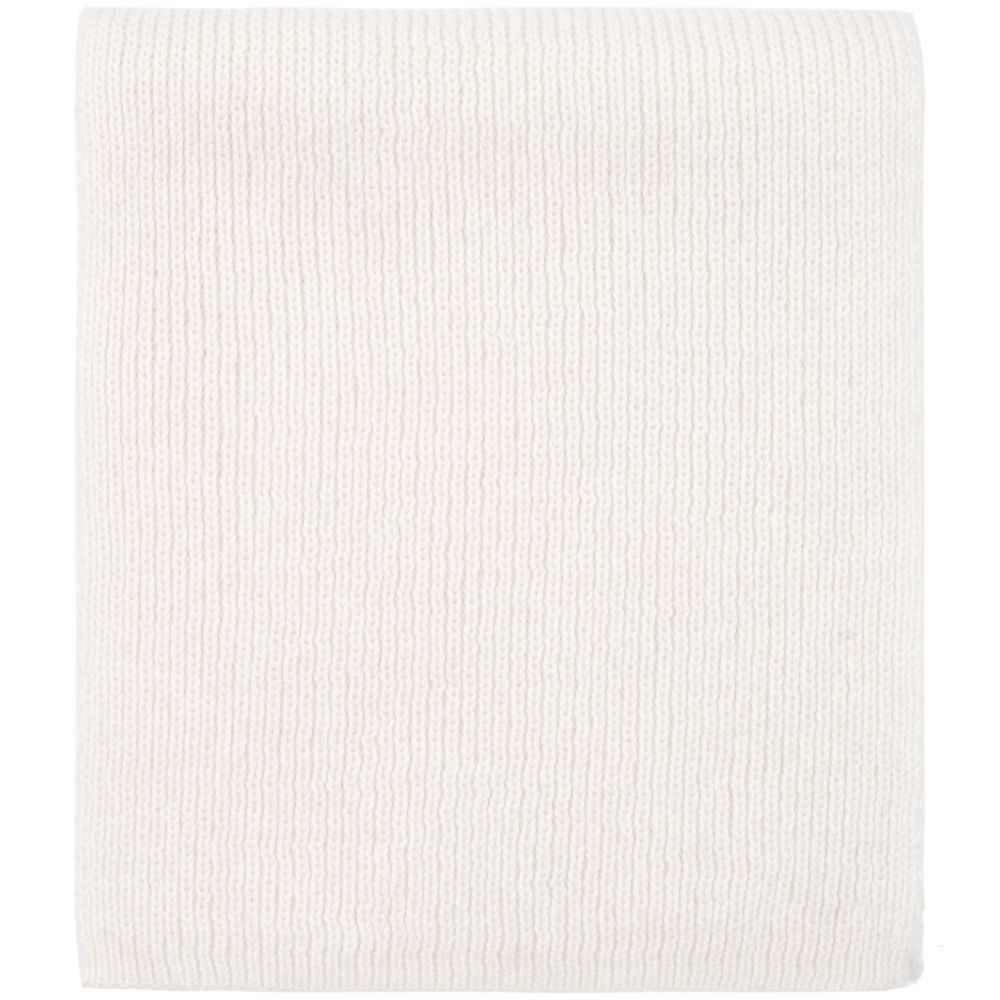 Шарф Bernard, молочно-белый с логотипом