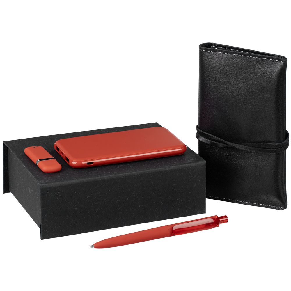 Набор Classy, ver.2, красный, 16 Гб с логотипом