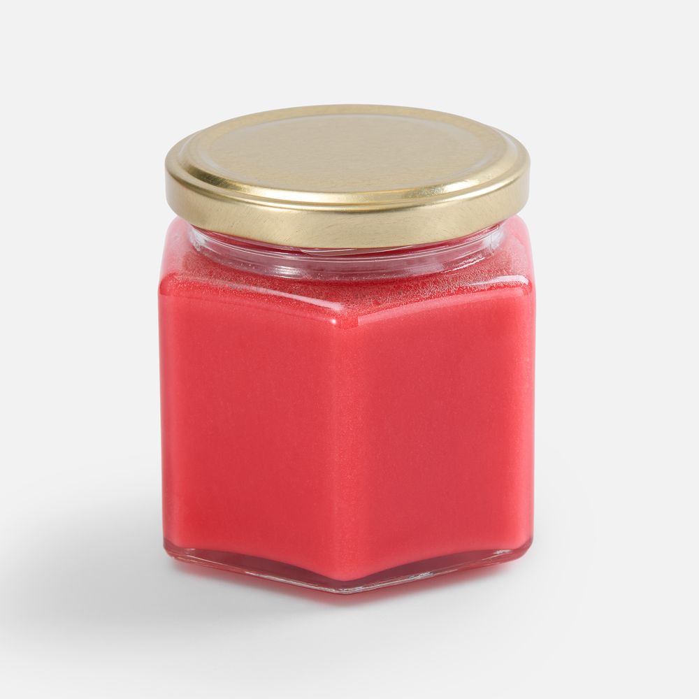 Крем-мед MerryBee, ver.2, с малиной с логотипом