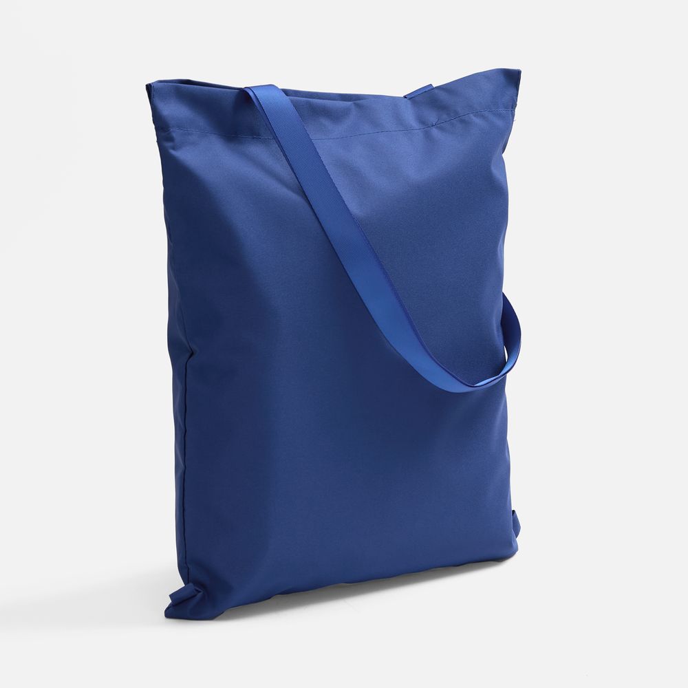 Шопер B3, синий с синими ручками с логотипом