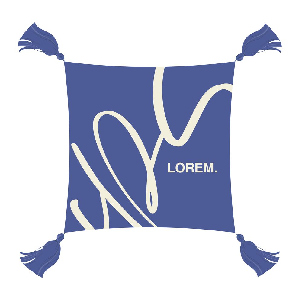 Подушка на заказ Сapo, акрил