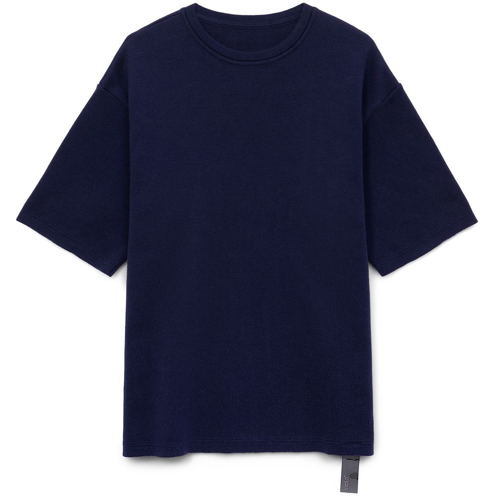 Джемпер с коротким рукавом Siluetti Volumica, темно-синий