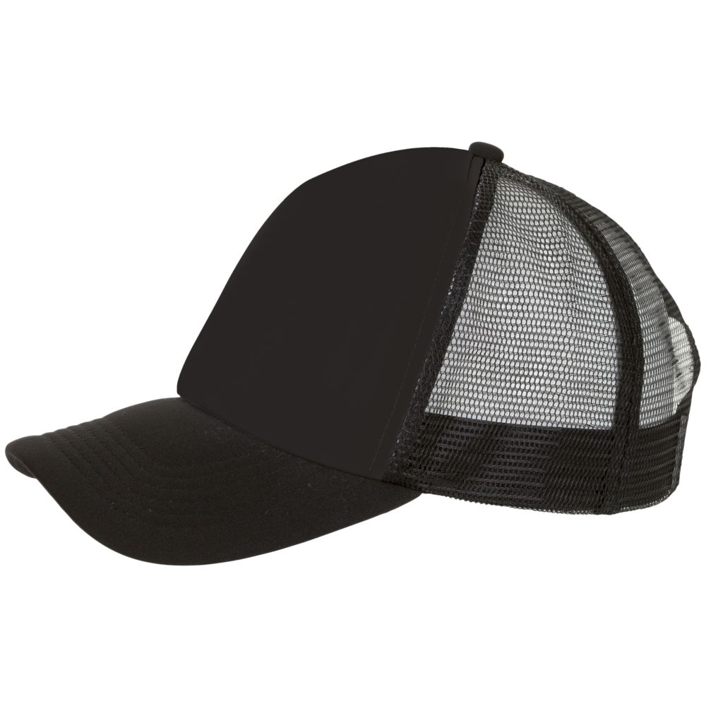 Бейсболка Bubble, черная с логотипом