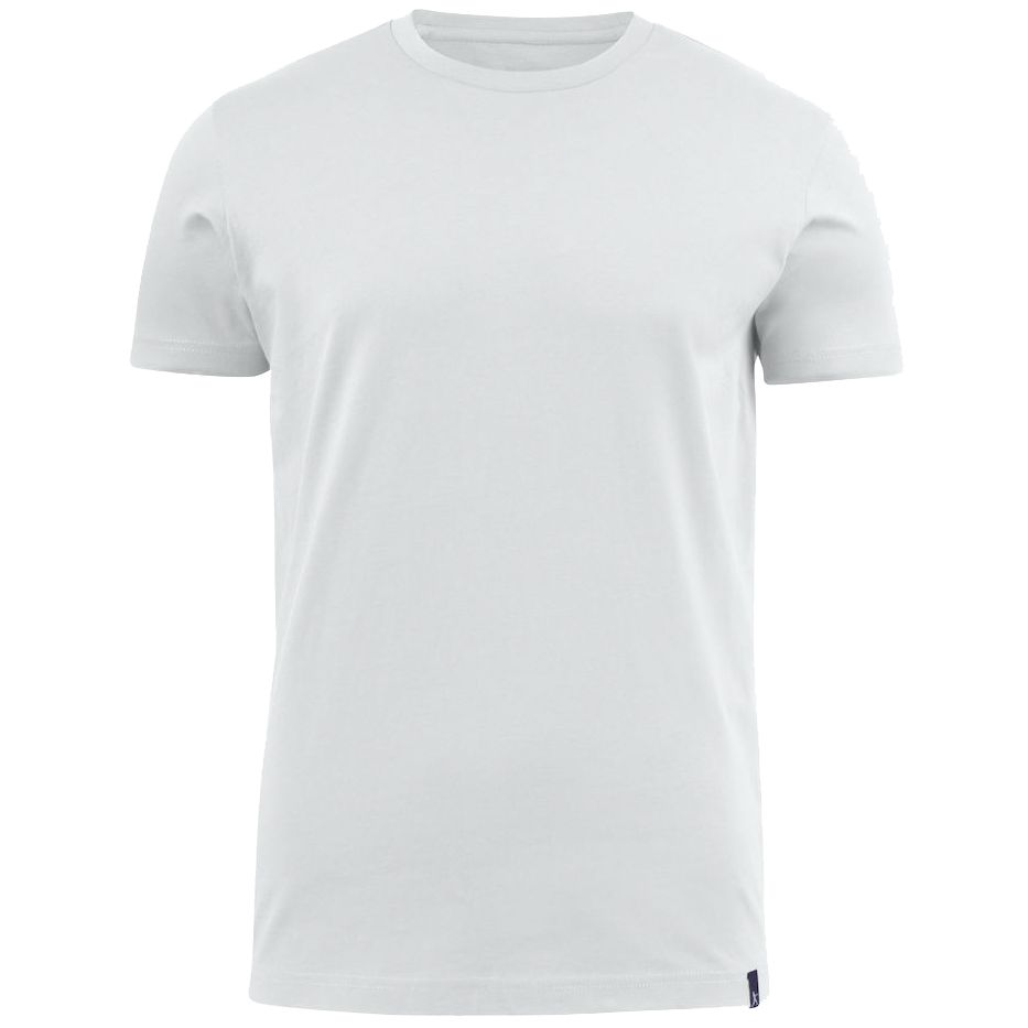 Футболка мужская American U, белая с логотипом