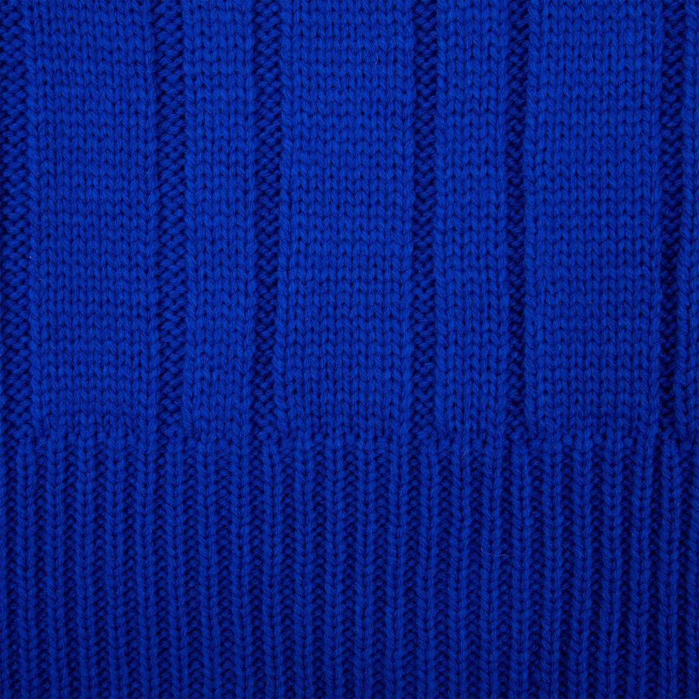 Шарфы с печатью логотипа. Шарф Knit Beat по цене 921 ₽ руб. (артикул 19892.44) Шарф Knit Beat, синий