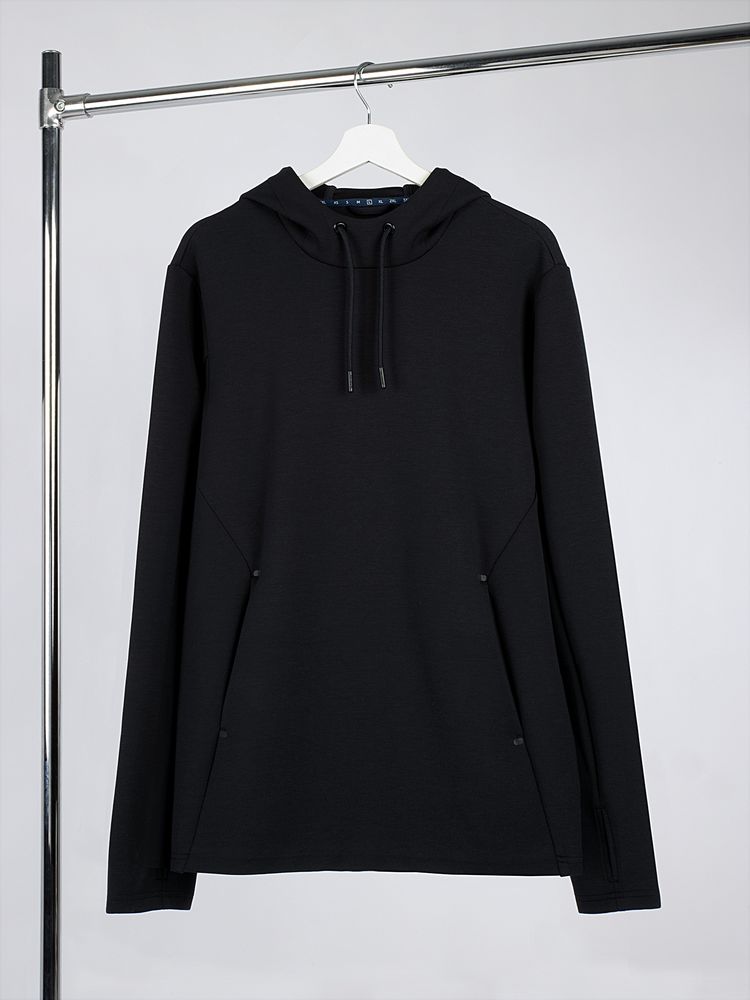 Худи унисекс Begi, черное с логотипом