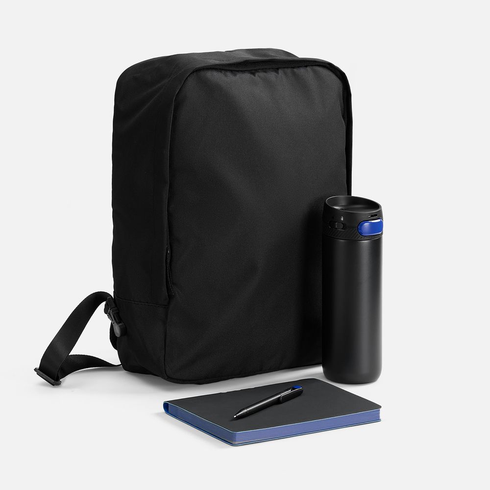 Набор Flexpen Travel, черный с синим с логотипом