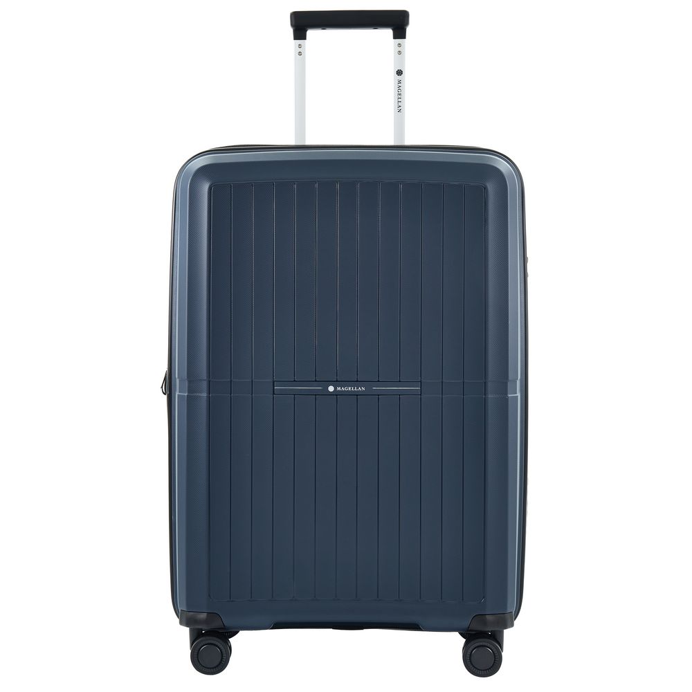 Чемодан Santiago M, темно-синий с логотипом