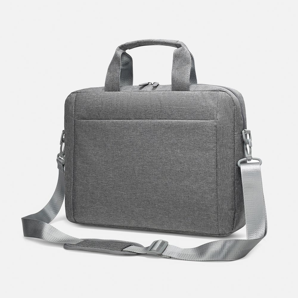 Сумка для ноутбука L225, светло-серая с логотипом