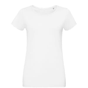 Футболка женская Martin Women, белая с логотипом