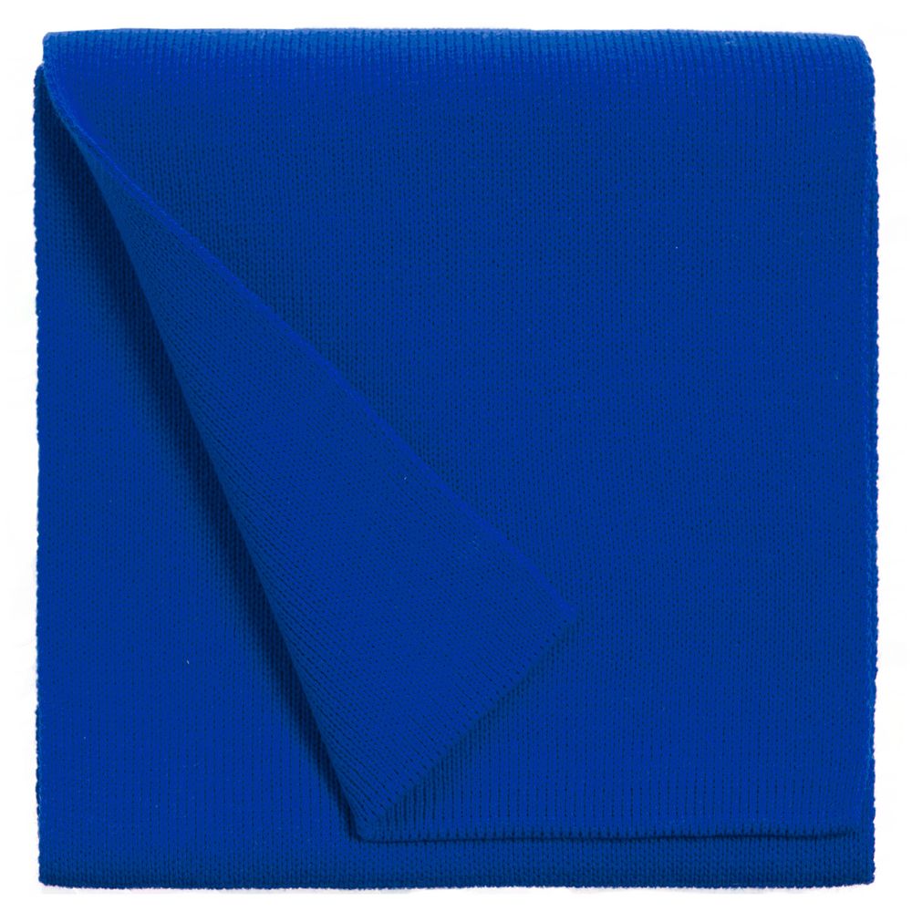 Шарф Real Talk, синий с логотипом